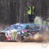 Block & Gelsomino (the eventual winners) putting on a show at the harpin in stage 1 of the Rally in the 100 Acre Wood 2014 Block & Gelsomino (the eventual winners) putting on a show at the harpin in stage 1 of the Rally in the 100 Acre Wood 2014